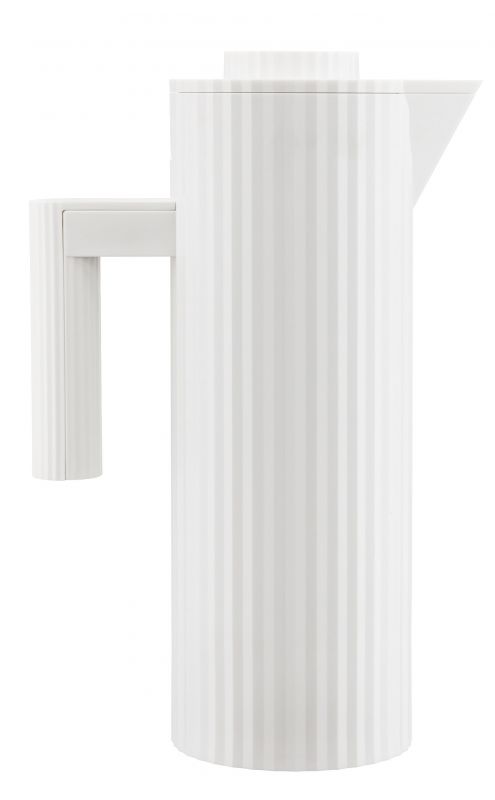 MDL12 Plissé vacuum jug WHITE Alessi SINGLE PIECES